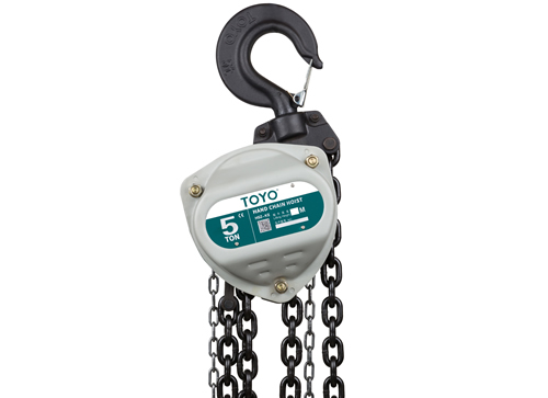 清水河大桥修建中TOYO手拉葫芦的应用